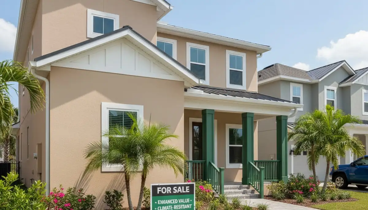 Freshly painted home exterior in Brandon, FL with smooth, durable finishes by local house painters