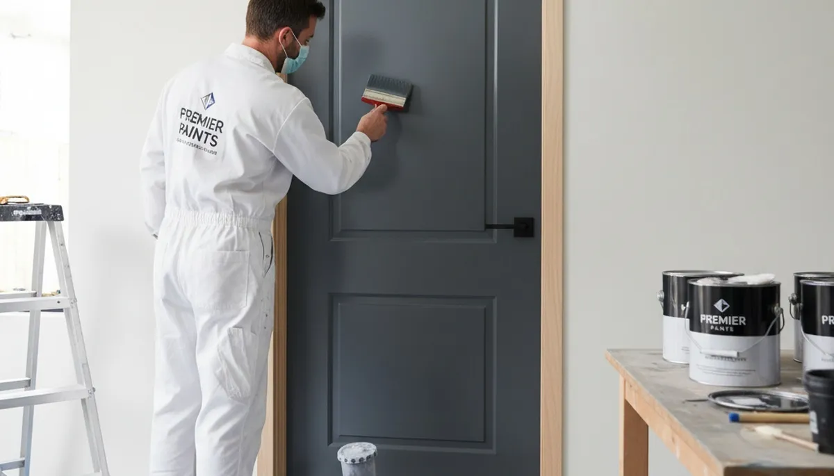 Professional door painting and refinishing by expert painters in Brandon, FL