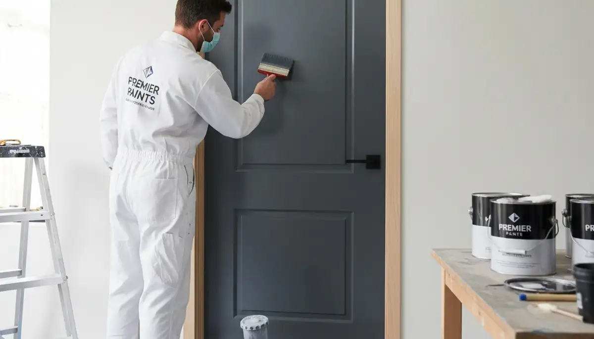 Professional door painting and refinishing by expert painters in Brandon, FL