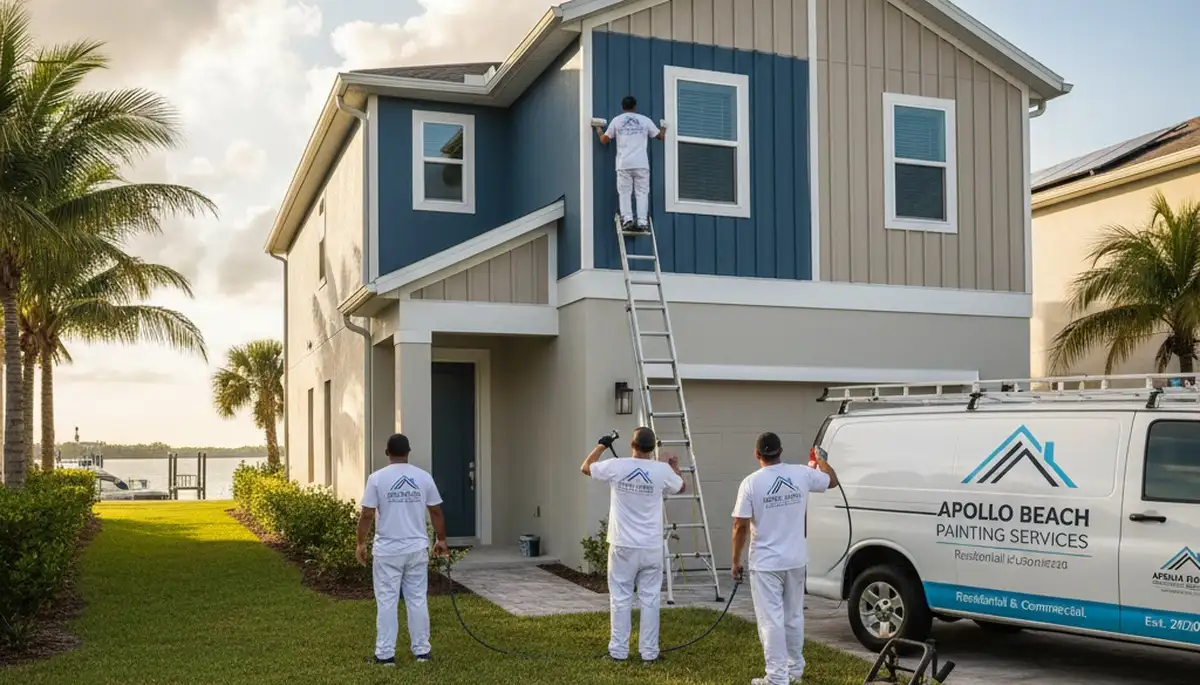 Professional house painting service in Brandon, FL by paintersbrandonfl.com