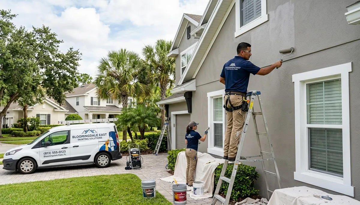 Professional house painting service by painters in Brandon, FL