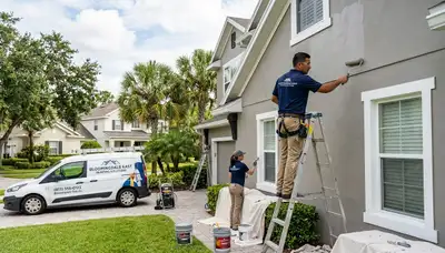 Professional house painting service by painters in Brandon, FL