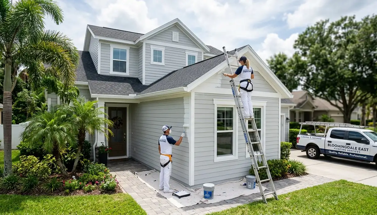 Professional house painters in Brandon FL providing expert residential painting services
