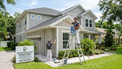 Professional house painters in Brandon FL providing expert residential painting services