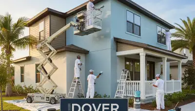 Professional house painters in Brandon FL providing expert exterior home painting services