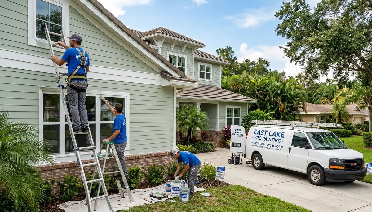 Professional house painters in Brandon FL providing expert exterior and interior painting services