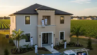 Professional house painting service in Brandon, FL for interior and exterior homes
