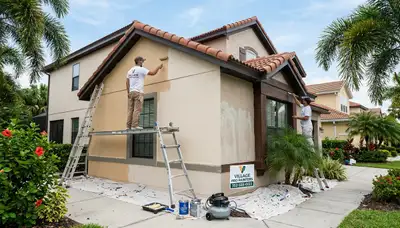 Professional house painters in Brandon FL providing expert exterior painting services