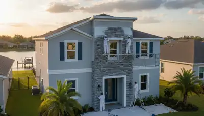 Professional house painters in Brandon FL providing exterior and interior painting services