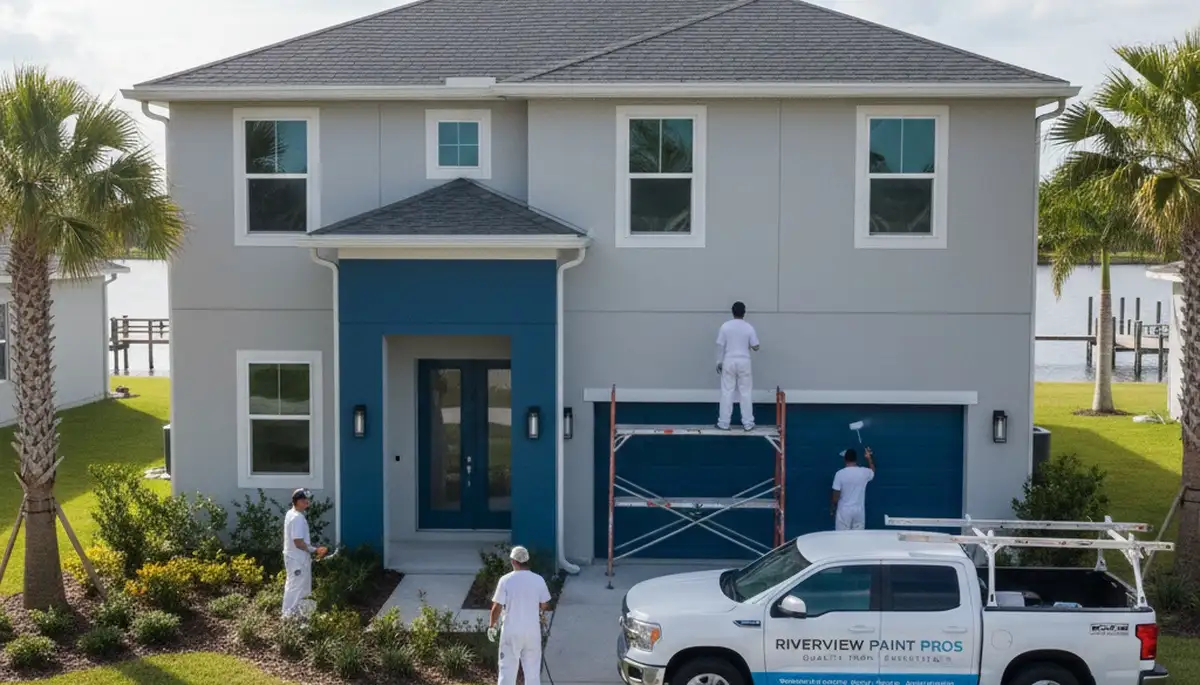Professional house painters in Brandon FL providing quality residential exterior painting services