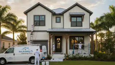 Professional house painters in Brandon, FL providing interior and exterior painting services