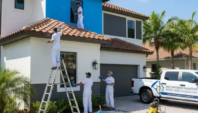 Professional house painters in Brandon, FL providing exterior painting services