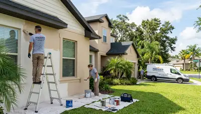 Professional house painters in Brandon FL providing expert residential painting services