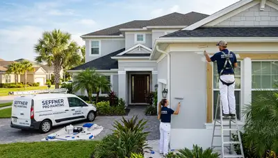Professional house painters in Brandon FL providing expert residential painting services