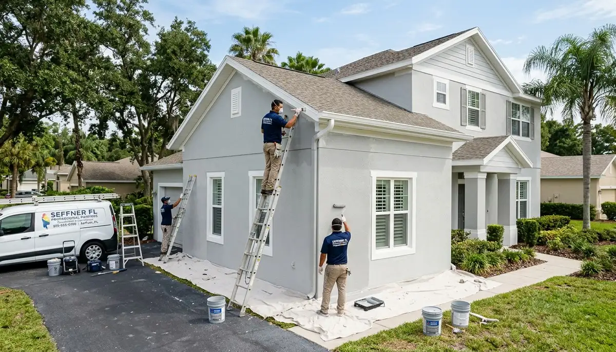 Professional house painters serving residential homes in Brandon, FL