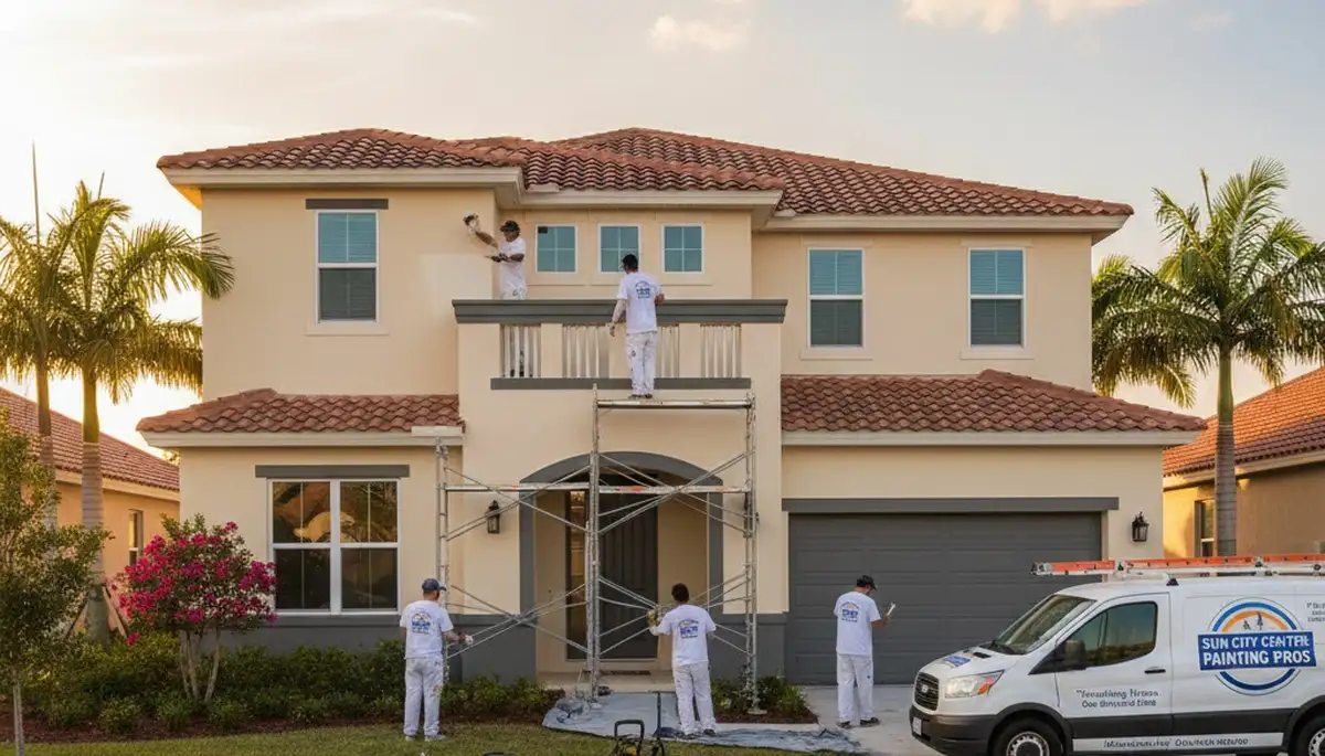 Professional house painting service in Brandon, FL by paintersbrandonfl.com