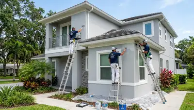 Professional house painters in Brandon FL providing expert exterior and interior painting services