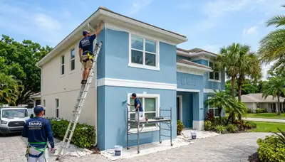 Professional house painting service in Brandon, FL by expert local painters