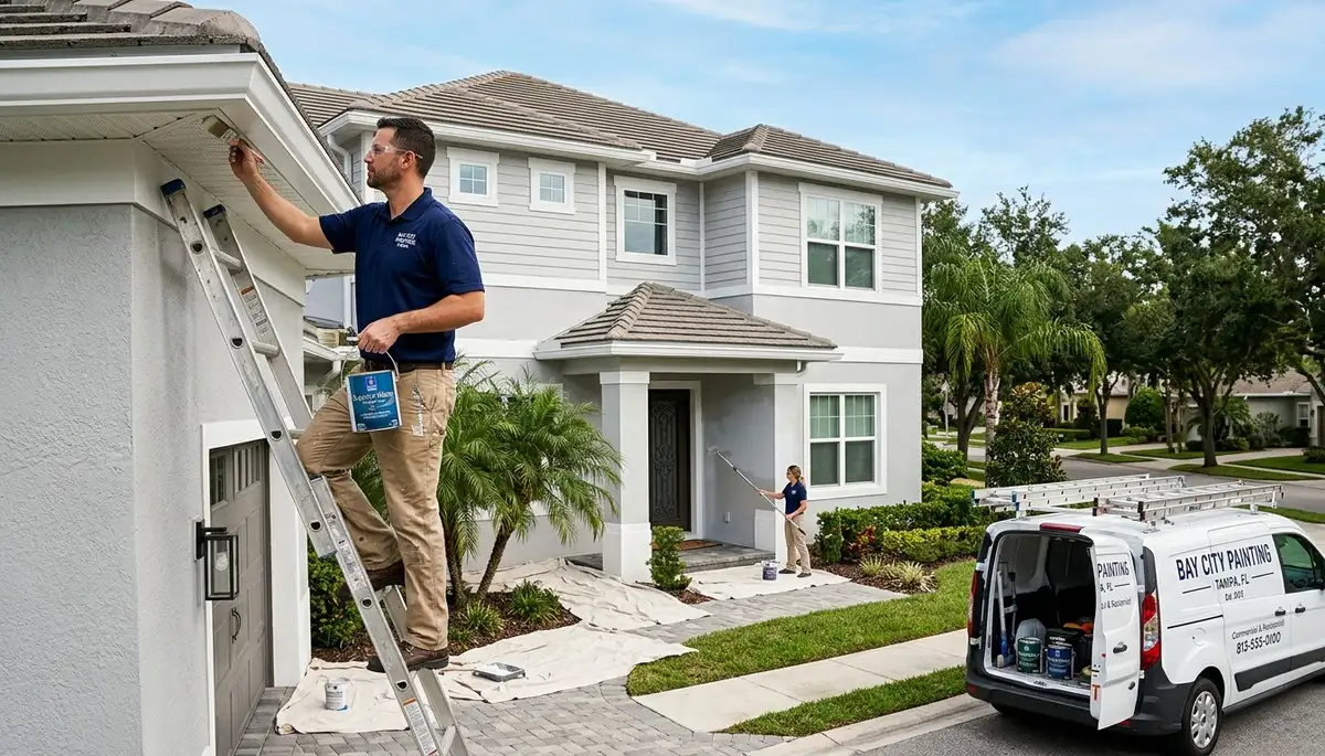 Professional house painting services in Brandon, FL by experienced local painters