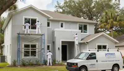Brandon, FL house painting services by professional painters for residential exteriors
