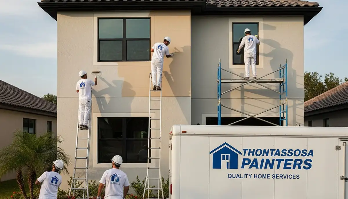 House painters in Brandon, FL providing professional interior and exterior painting services