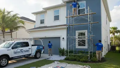 Professional house painters in Brandon FL providing expert residential painting services