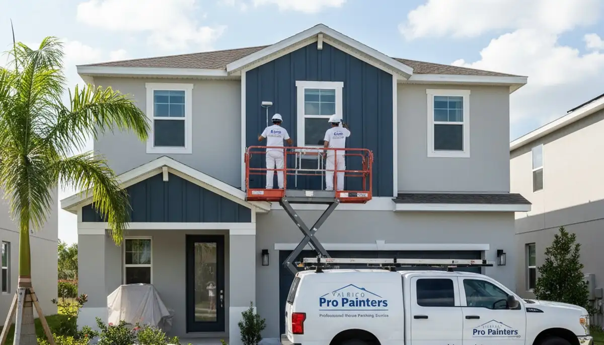 Professional house painters in Brandon FL improving home exteriors with expert painting services