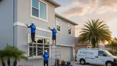 Professional house painting service in Brandon, FL by paintersbrandonfl.com