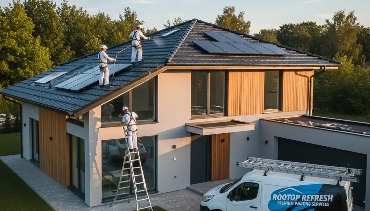 Professional roof painting and coating in Brandon, FL for durable, sun-resistant home protection