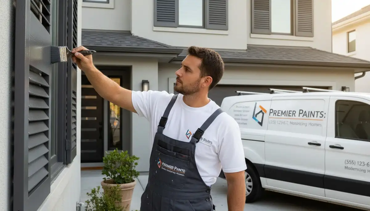 Professional shutter painting and refinishing by expert house painters in Brandon, FL